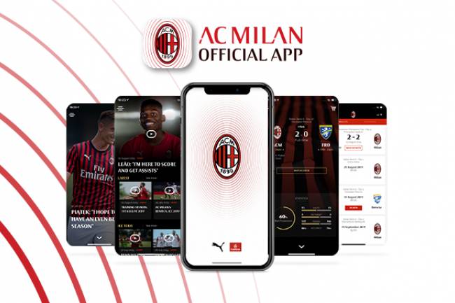 AC Milan presenta su nueva App