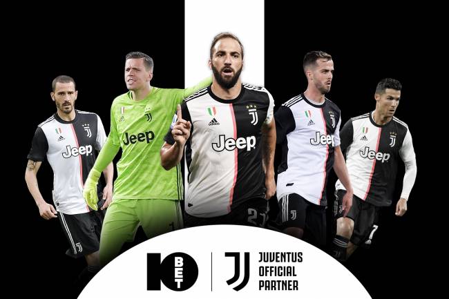 10bet será la nueva casa de apuestas oficial de Juventus