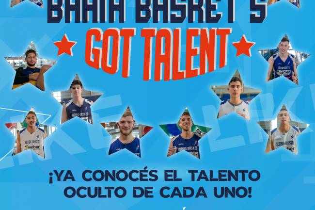 Weber Bahía Basket presenta su nueva campaña “Got Talent”