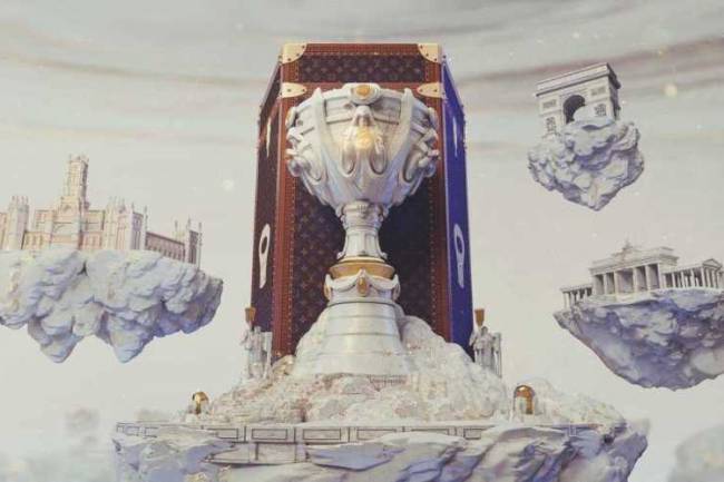 Louis Vuitton designed the trunk for the League of Legends World Cup