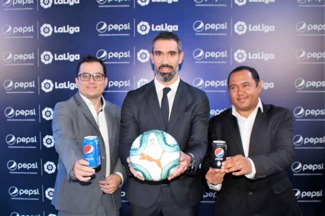 Pepsi se convierte en sponsor regional de LaLiga en Guatemala