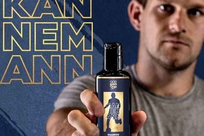 Walter Kannemann presenta su línea de shampoo