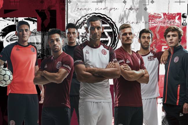 Peak Sport y Lanús presentaron las nuevas camisetas Granates