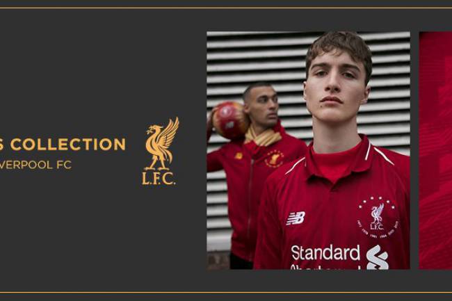 New Balance presenta la línea “Six Times” de Liverpool