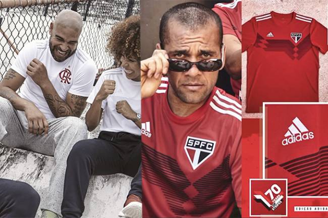 Flamengo y São Paulo se unen a la campaña “70 Years Of Stripes” de Adidas