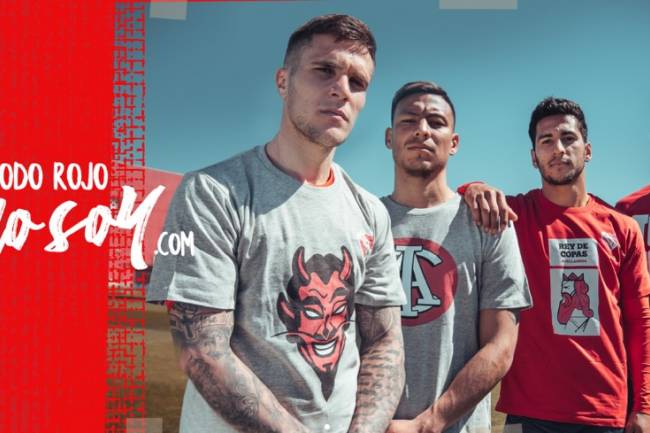 Independiente relanza su tienda virtual “todorojo.diablosoy.com”