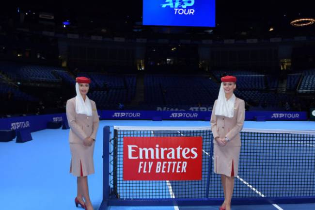 ATP World Tour will have the support of Emirates until 2025