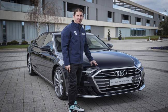 Audi renueva la flota de automóviles del Real Madrid