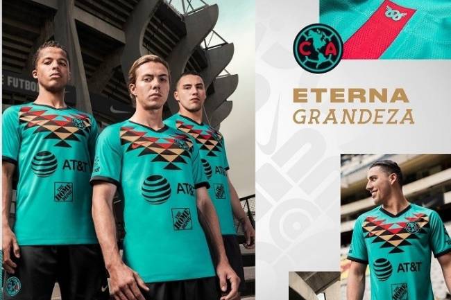 Nike presentó la nueva camiseta alternativa de Club América