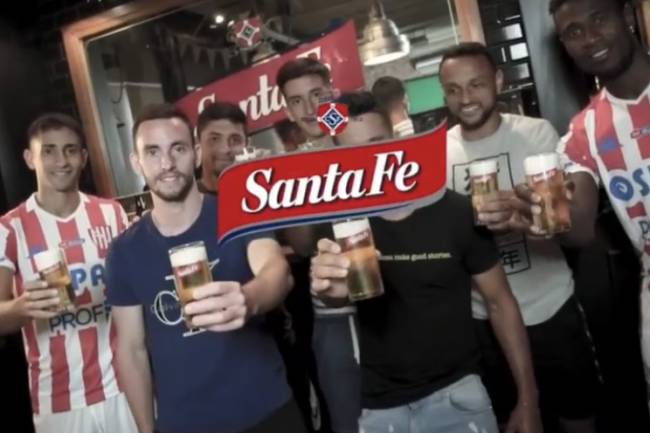 Unión de Santa fe presentó a sus refuerzos en una fábrica de cerveza