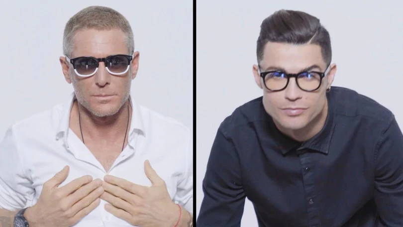 Cristiano Ronaldo will launch his line of lenses with Lapo Elkann