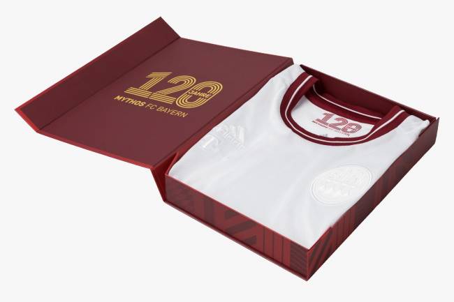 Adidas and Bayern Munich present a special shirt for 120 years