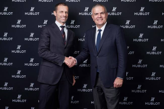 Hublot becomes sponsor of UEFA women's football