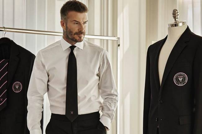 Ralph Lauren diseñó el traje de David Beckham