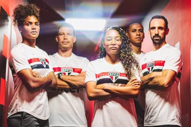 Adidas presentó la nueva camiseta de Sao Paulo en honor a sus 90 años