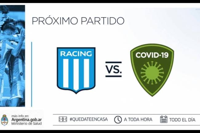 Racing desafió al coronavirus