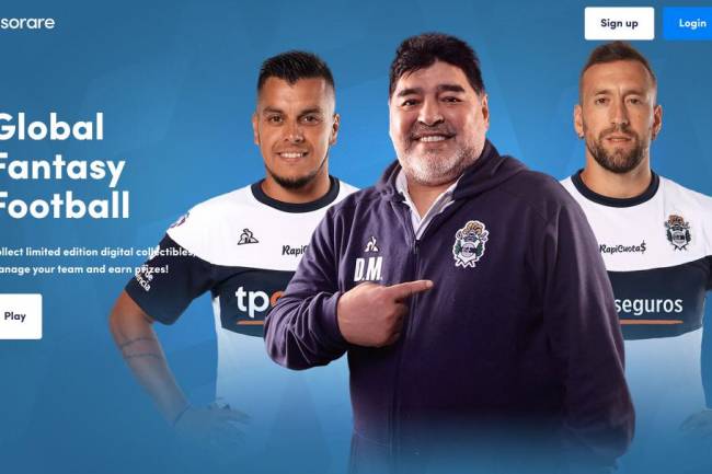 Gimnasia llega a Sorare, global fantasy football