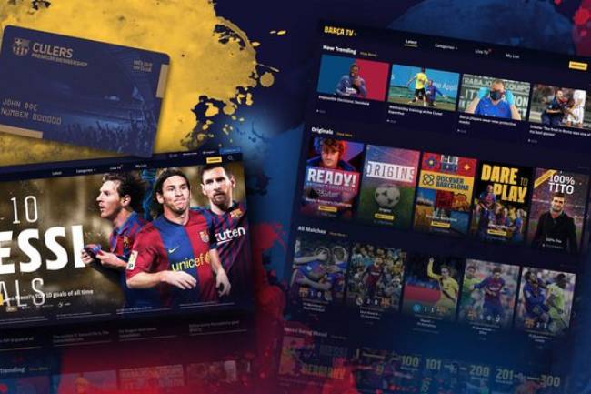 Barcelona presented its digital streaming platform “Barça TV +”