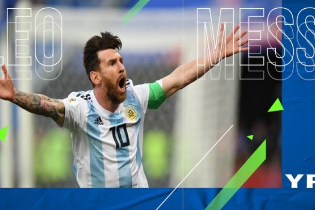 Messi becomes the official image of the sponsorship in YPF and AFA