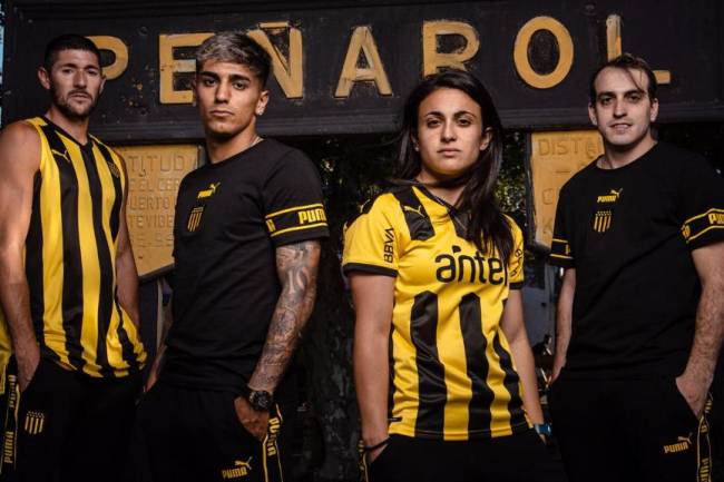 Puma presenta la nueva camiseta de Peñarol