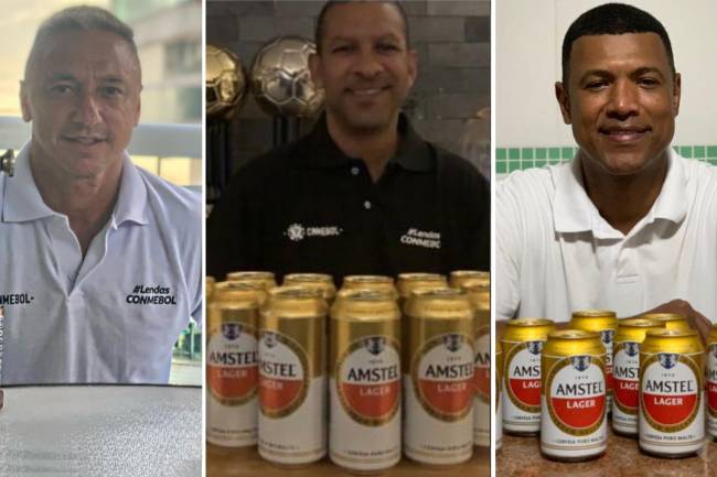 Amstel beat the Final with the CONMEBOL Legends