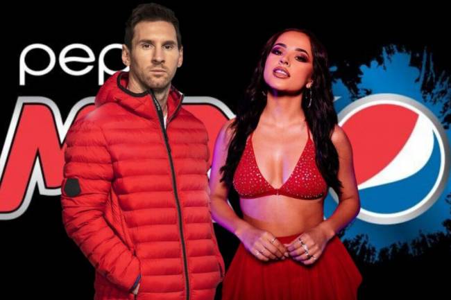 Messi al ritmo de Becky G protagonizó el nuevo anuncio de Pepsi Max