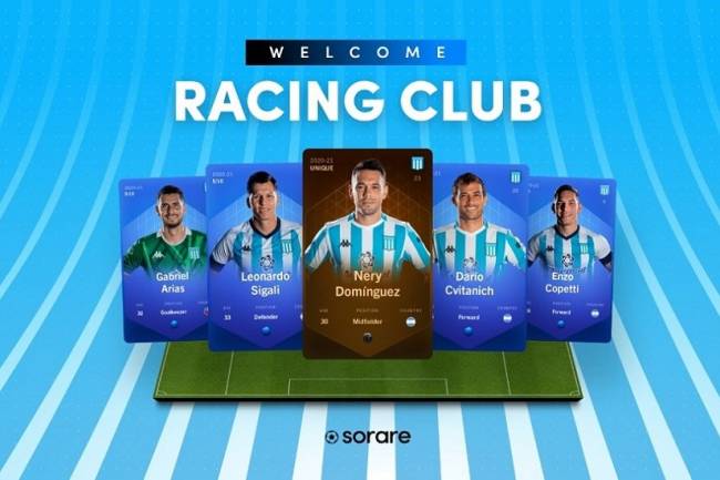 Racing desembarca en el Global Fantasy Football Sorare