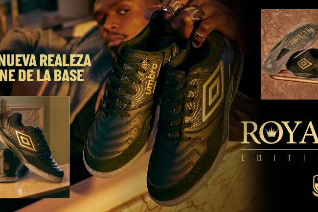 Umbro presenta la colección especial de botines “Royal Edition”