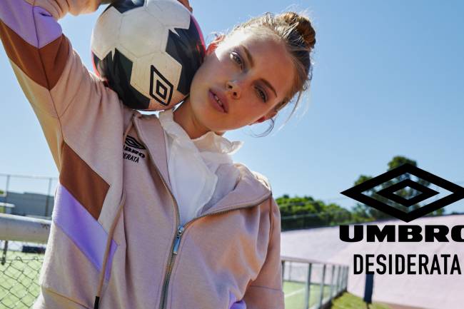 Umbro and Desiderata launch an exclusive capsule