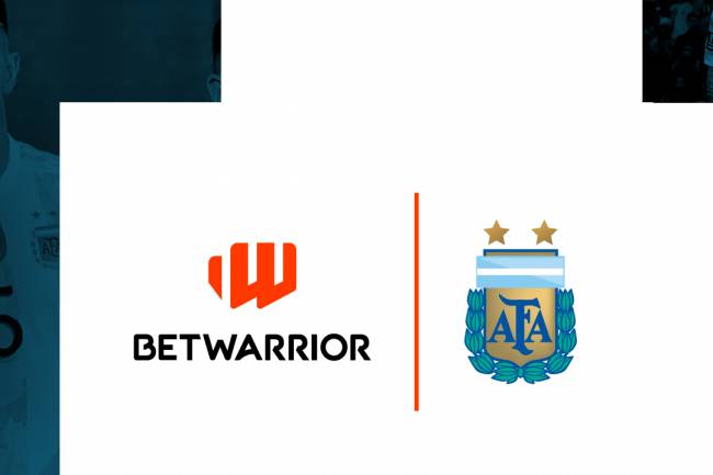 AFA presento a betwarrior como sponsor de la selección argentina 