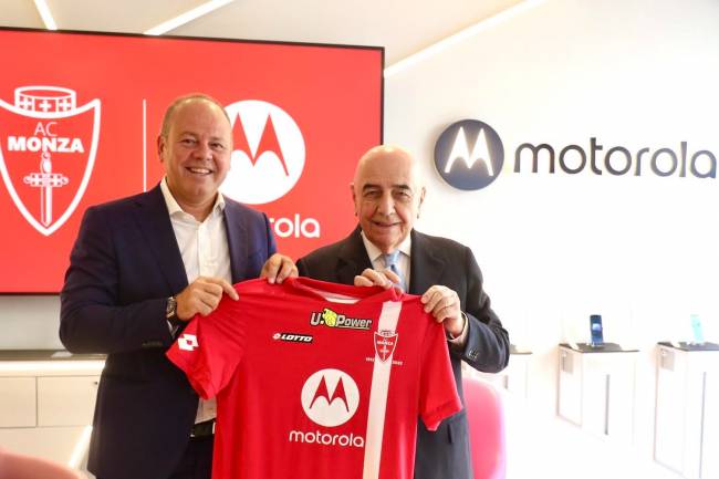 Motorola is the new sponsor of Monza