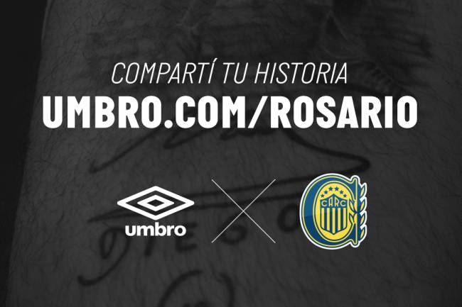 Umbro invita a los hinchas de Rosario Central a compartir sus tatuajes