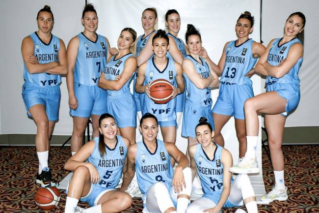 The Argentine Basketball Confederation presented its new shirts