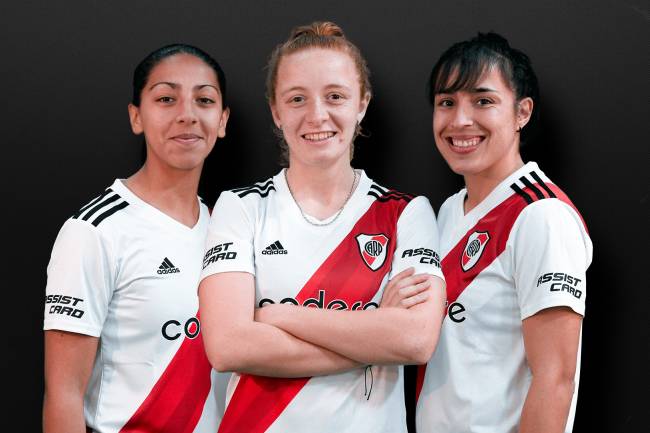 Assist Card presente en la camiseta de River Plate