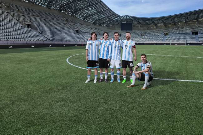 Adidas celebra los 5 mundiales disputados por Lionel Messi con un corto