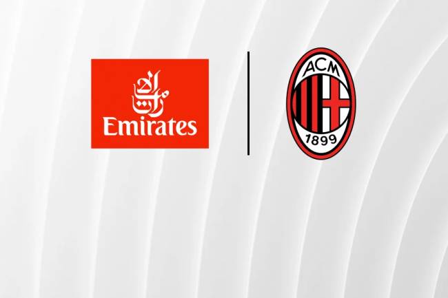 AC Milan y Fly Emirates anunciaron la ampliación de su vínculo