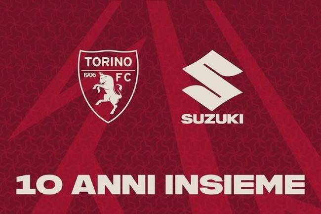 Torino presented the Fujin10 Limited Edition jersey to celebrate 10 years of partnership with Suzuki