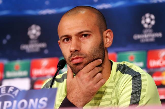 Together with Lay's, Mascherano beats the UCL semis