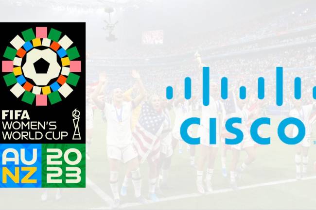 Cisco will be the network infrastructure provider at the 2023 Women's World Cup