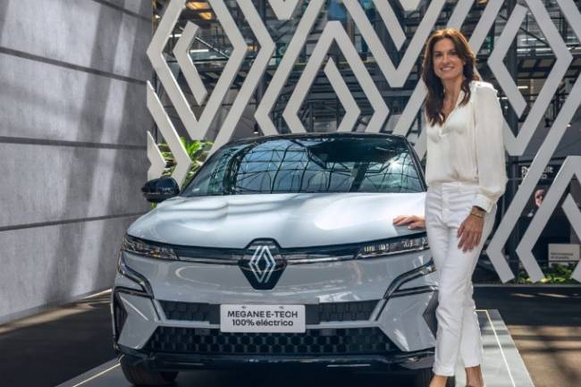 Gabriela Sabatini will be the new e-tech brand ambassador for Renault Argentina