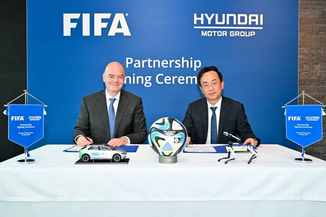 Hyundai y Kia renuevan su patrocinio con FIFA