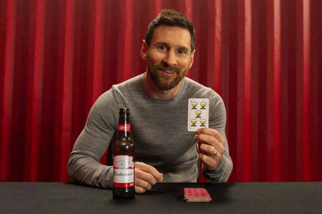 Budweiser renovó su contrato de sponsoreo con Lionel Messi