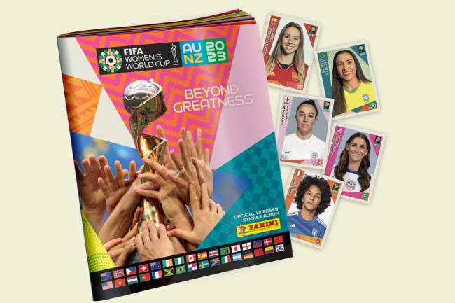 Panini presenta el Álbum Oficial de la Copa Mundial Femenina de la FIFA