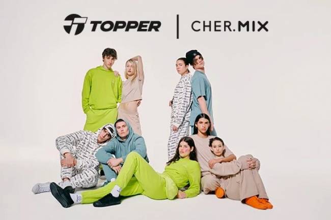 Topper and Cher come together to create a collection that fuses fashion and sport