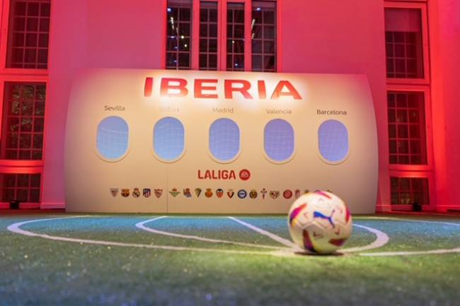 LaLiga presentó a Iberia como nuevo patrocinador oficial para América Latina