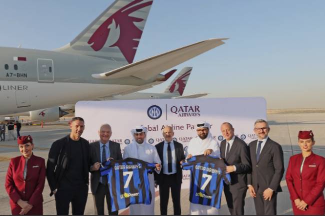 Qatar Airways es nuevo sponsor de Inter de Milán