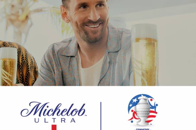 Michelob ULTRA es nuevo sponsor de Messi y de la CONMEBOL Copa América 2024.