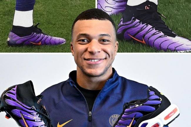 Nike presentó los nuevos botines de Kylian Mbappé