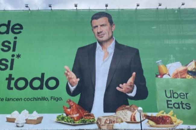 La campaña de Uber Eats junto a Figo