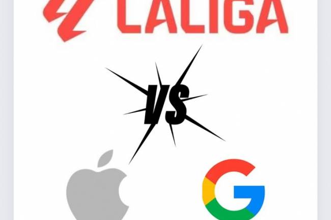 LALIGA contra Apple y Google